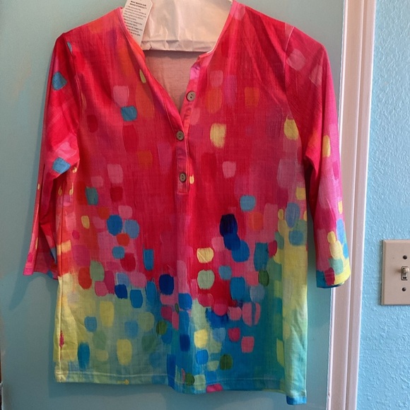 3/4 sleeves. Very soft material - Picture 3 of 3